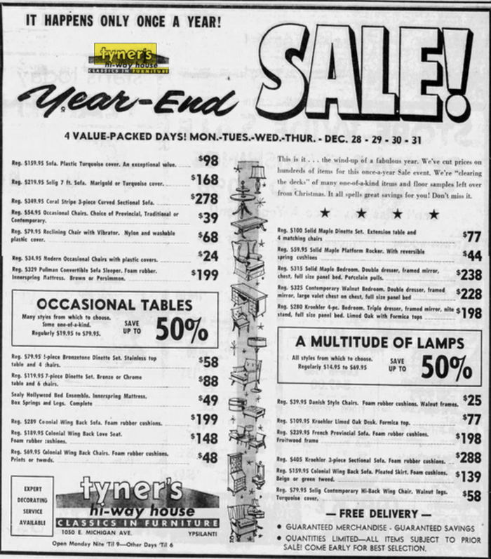 Smith Furniture - Dec 28 1959 Article (newer photo)